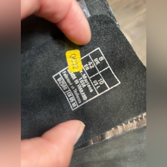 Dr. Martens Women  Smooth Black Leather Knee High  Boots Sz 8 - Picture 6 of 13